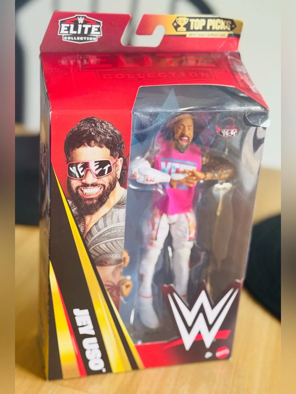 WWE Elite Collection Jey Uso Action Figure - ELITE COLLECTION